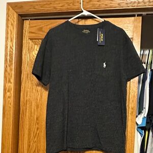 Polo by Ralph Lauren Men's Dark Gray Tee
